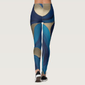 Tief königsblau leggings (Rückseite)