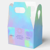 Tief Lila Soft Wedding Stuff Geschenkschachtel (Geöffnet)