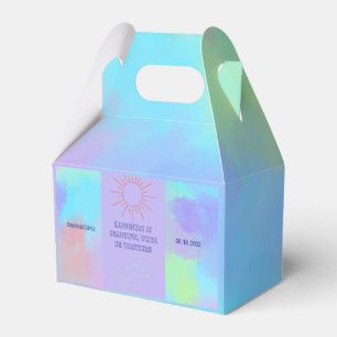 Tief Lila Soft Wedding Stuff Geschenkschachtel