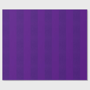 Tief Lila Tone-on-Tone-Stripe-Geschenkrap (Custom) Geschenkpapier