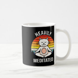 Tief meditierte Yoga-Meditation spirituell Buddhi Kaffeetasse
