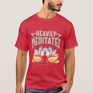 Tief meditierte Yoga-Scoop-Freunde T-Shirt