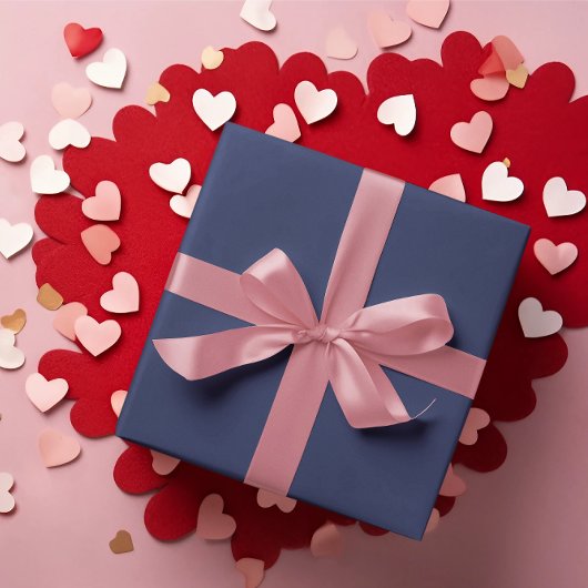 Tief mittelschwere blaue Papiertücher Geschenkpapier Set