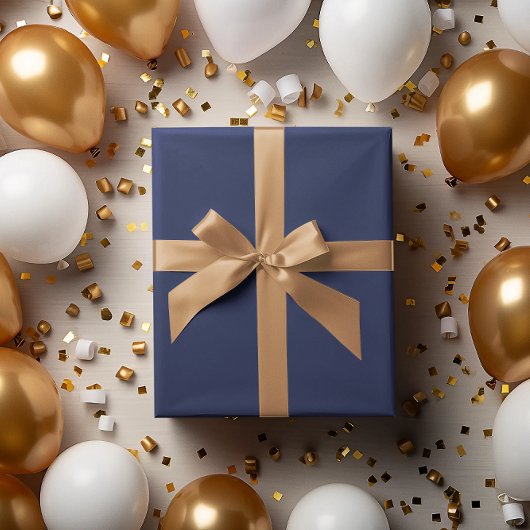 Tief mittelschwere blaue Papiertücher Geschenkpapier Set