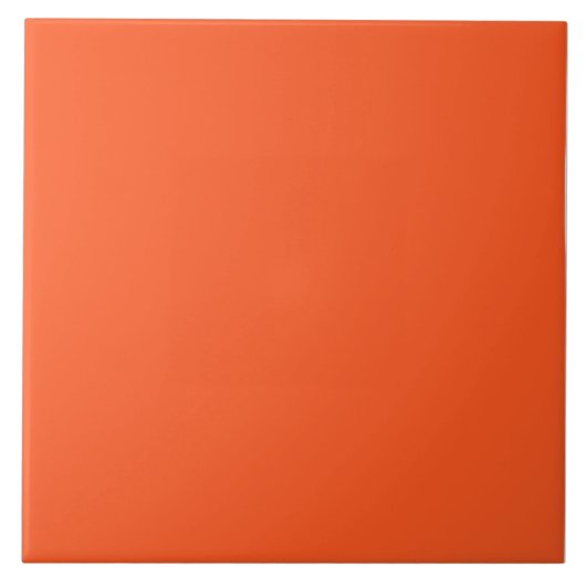 Tief orange Farbe Fliese (Vorderseite)