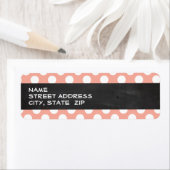 Tief Peach Polka Dots; Halbpension (Insitu)