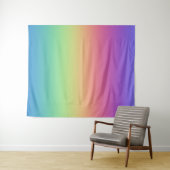 Tief Regenbogen Farbverlauf Wandteppich (Beispiel (Horizontal))