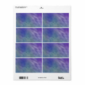 Tief-Regenbogenfarbener Himmel Hintergrund (Vorne)