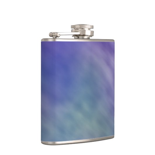 Tief-Regenbogenfarbener Himmel Hintergrund Flachmann (Rechts)