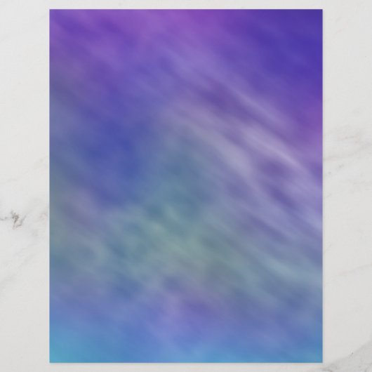 Tief-Regenbogenfarbener Himmel Hintergrund Flyer (Hinten)