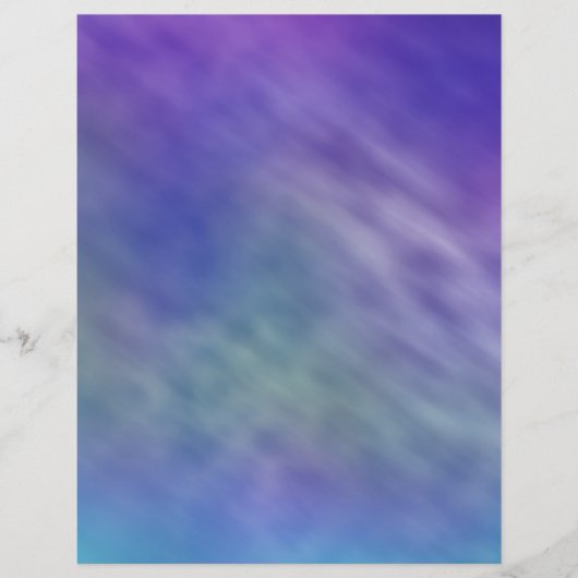 Tief-Regenbogenfarbener Himmel Hintergrund Flyer (Vorne)