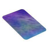 Tief-Regenbogenfarbener Himmel Hintergrund Magnet (Rechte Seite)