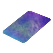 Tief-Regenbogenfarbener Himmel Hintergrund Magnet (Linke Seite)