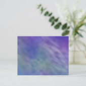 Tief-Regenbogenfarbener Himmel Hintergrund Postkarte (Stehend Vorderseite)