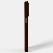 Tief-Rich-Braun-Farbdekor Anpassbar Case-Mate iPhone Hülle (Rückseite / Rechts)