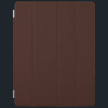 Tief-Rich-Braun-Farbdekor Anpassbar iPad Hülle<br><div class="desc">Dieses stilvolle Produkt in einem schokoladenbraunen Dekor für sich selbst oder als Geschenk sorgen für einen Eindruck in den jeden Anlässen. Klicken Sie auf die Schaltfläche "Anpassen!",  um Werkzeuge zur Anpassung dieses Produkts anzuzeigen,  wenn Sie einen Texteditor und einen Bildlader verwenden möchten.</div>