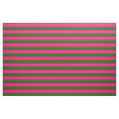 Tief rosa, dunkelgrüne und rote Linien Stoff (Fat Quarter (45,7 x 55,9 cm))