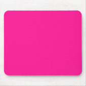 Tief rosa Farbe Mousepad (Vorne)