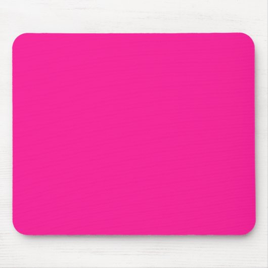 Tief rosa Farbe Mousepad (Vorne)
