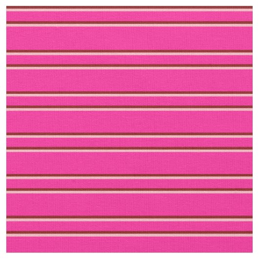 Tief rosa, hellrosa und Maroon-Muster Stoff (Nahaufnahme)