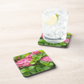 Tief rosa Hydrangeas Untersetzer (Rechte Seite)