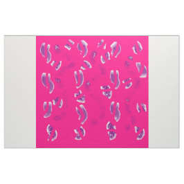 Tief rosa mit hübschen Lavendelmustern herrlich Stoff