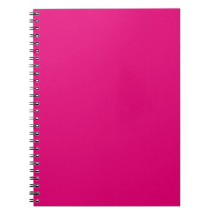 Tief rosa notizblock