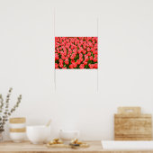 Tief rosa Tulpen Poster (Küche)