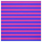 Tief rosa und blau gefärbte Linien Stoff (Muster)