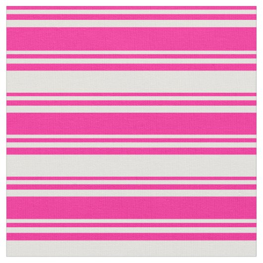 Tief rosa und hellgelb farbiges Muster Stoff (Nahaufnahme)
