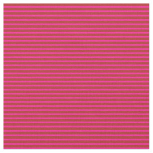 Tief rosa und rotes Muster/Streifen Stoff