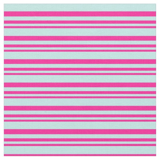Tief rosa und türkisfarbenes Muster Stoff (Nahaufnahme)