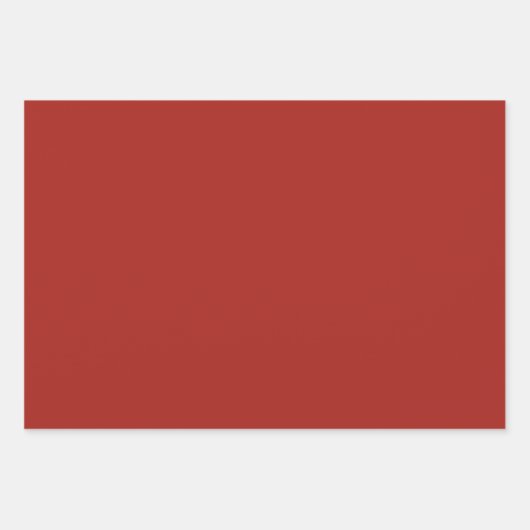 Tief roter Herbst Saison solide Farbe Geschenkpapier Set (Vorderseite 2)