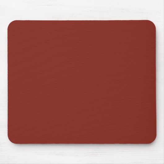 Tief roter Herbst Saison solide Farbe Mousepad (Vorne)