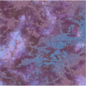 Tief roter lila blauer Omermarmor aus Glitzer Aufkleber (Vorderseite)