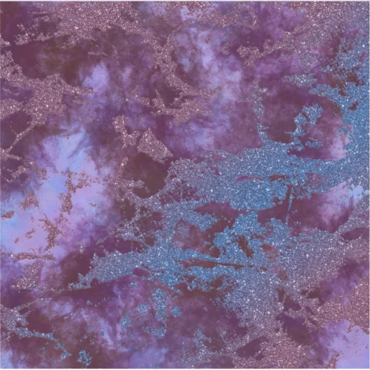 Tief roter lila blauer Omermarmor aus Glitzer Aufkleber (Vorderseite)