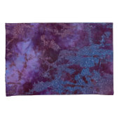 Tief roter lila Ober-Glitzer-Marmor Kissenbezug (Vorderseite-Rechts)