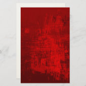 Tief roter rustikaler Textur Abstrakter Hintergrun Briefpapier (Vorne/Hinten)