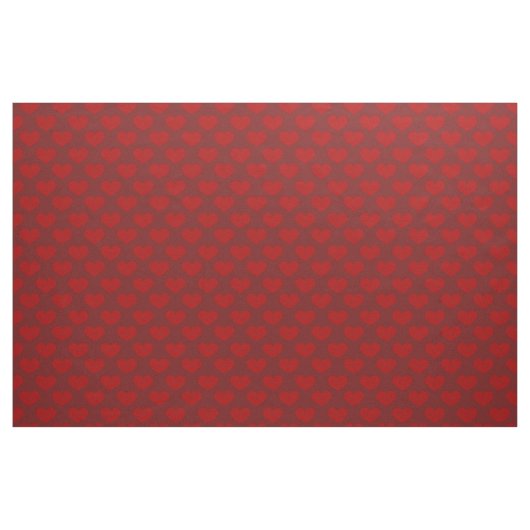 Tief rotes Muster Stoff (Fat Quarter (45,7 x 55,9 cm))