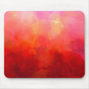 Tief rotes orangefarbenes Gelbfarben Hintergrund Mousepad