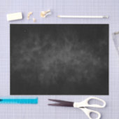 Tief schwarz bewölkt Nachthimmel schwache Sterne e Seidenpapier (Handwerk)