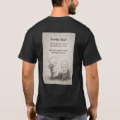tief T-Shirt (Rückseite)