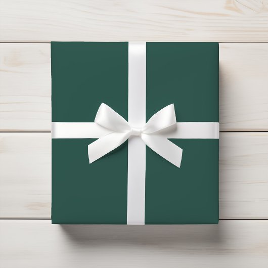 Tief verschmutztes grünes Meer Geschenkpapier