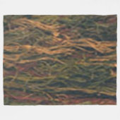 TIEF WOODS CAMOUFLAGE FLEECEDECKE (Vorderseite (Horizontal))