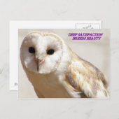 TIEF ZUFRIEDENSTELLENDE SCHÖNHEIT POSTKARTE (Vorne/Hinten)