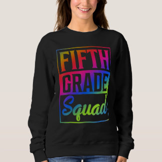 Tiefärben 5. Klasse Gruppe Lehrer Erster Tag nach Sweatshirt