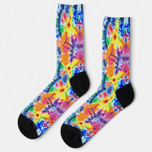 Tiefärbung Socken (Linkes Detail)