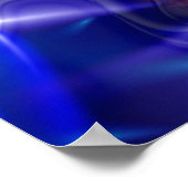 Tiefblau. Poster (Ecke)
