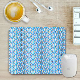 Tiefblaue japanische Muster-Mauspad Mousepad