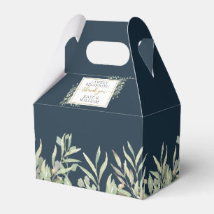 Tiefblaue Meeresgrün-Hochzeit - Ein Süßer Anfang Geschenkschachtel
